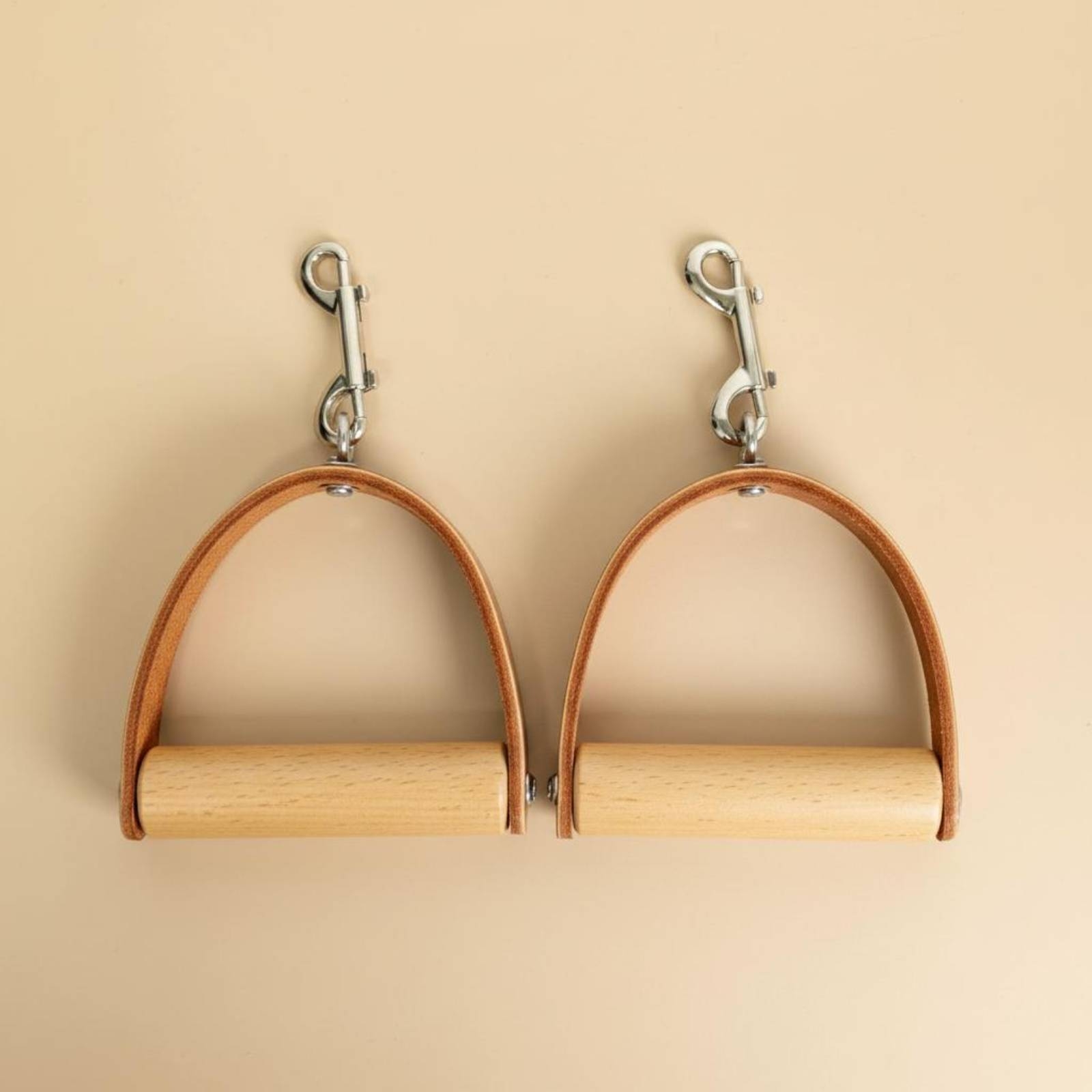 2 Pieces Leather Wood Handles  - مراجعة Pilates & Yoga Studio Alineacion وسعره