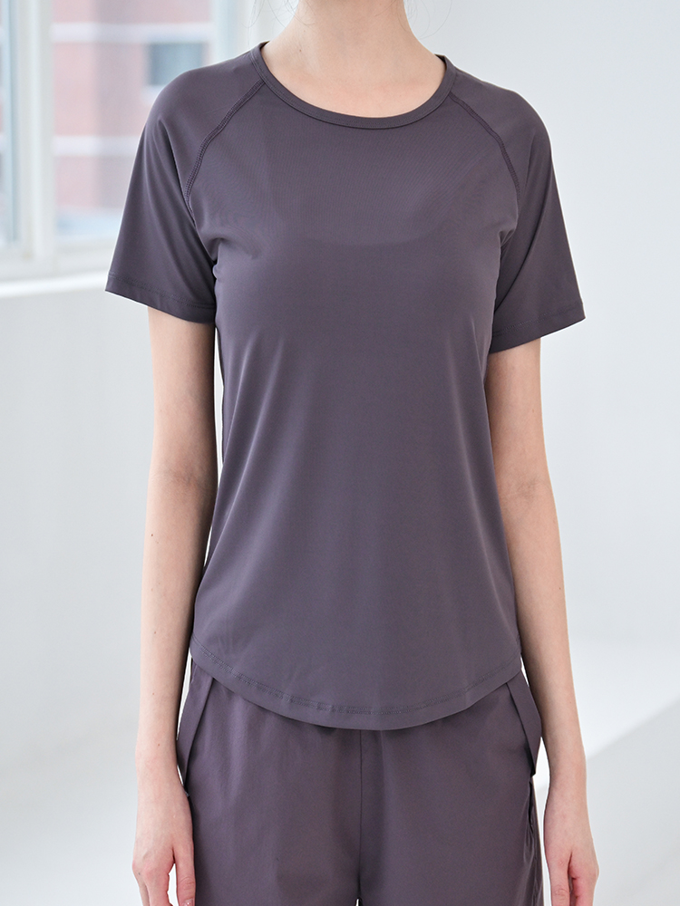 Breathable Thin Yoga T-Shirt f - مراجعة Pilates Yoga Morning وسعره