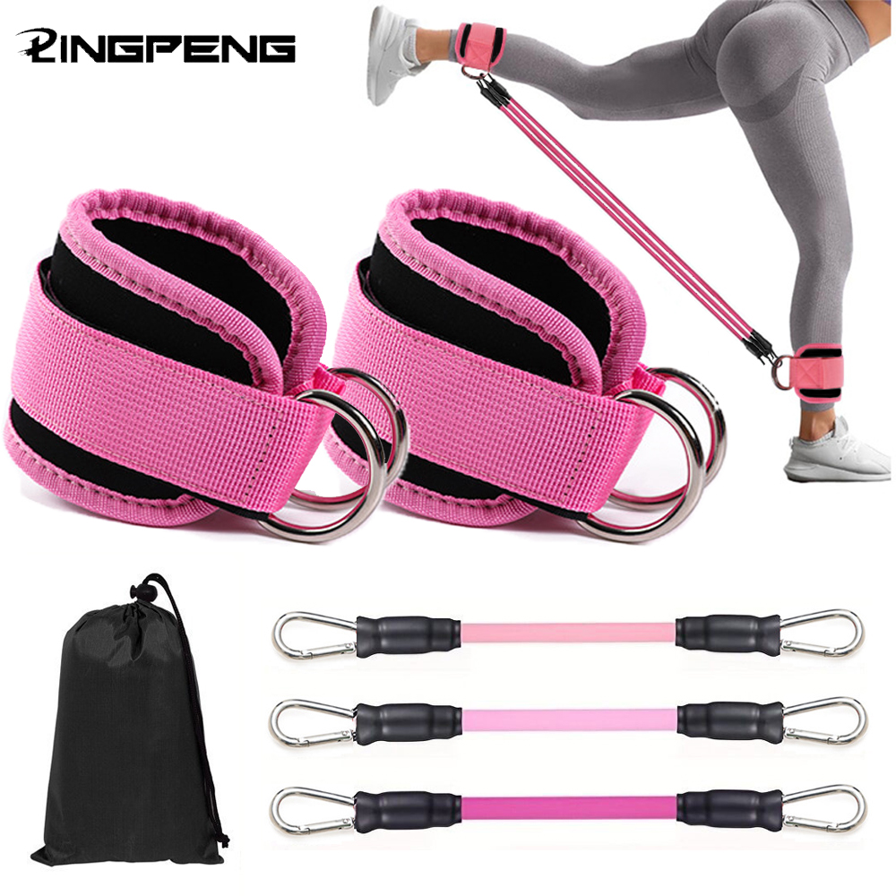 Ankle Straps Resistance Bands  - مراجعة Pilates Yoga Board وسعره