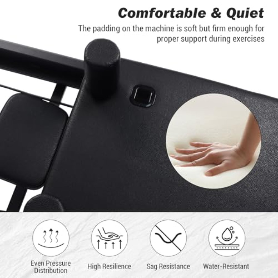 Home Pilates Reformer Machine, - مراجعة Pilates Reformer Spring وسعره