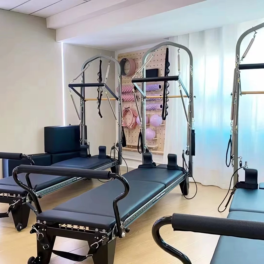 -Aluminum Half Trapeze Studio  - مراجعة Pilates Reformer Spring وسعره
