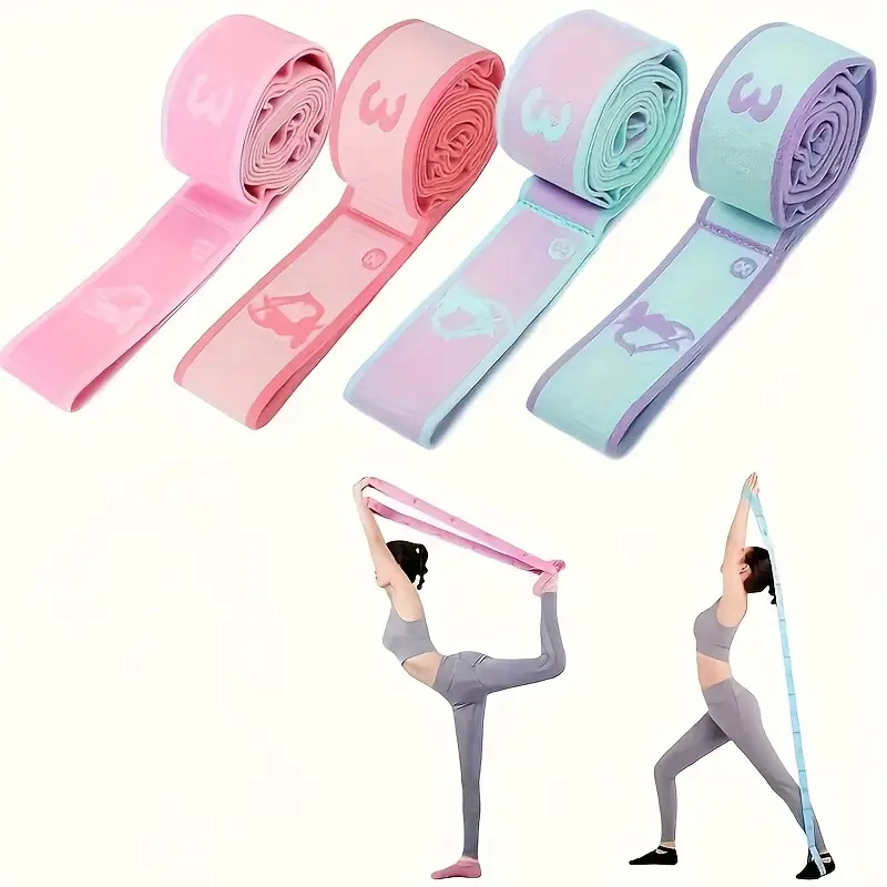Beginner Elastic Resistance Ba - مراجعة Pilates Yoga Board وسعره