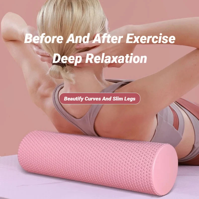 Hexagonal EVA Foam Yoga Roller - مراجعة Pilates Yoga Roller وسعره