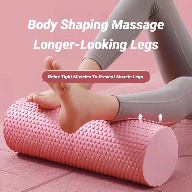 Hexagonal EVA Foam Yoga Roller - مراجعة Pilates Yoga Roller وسعره