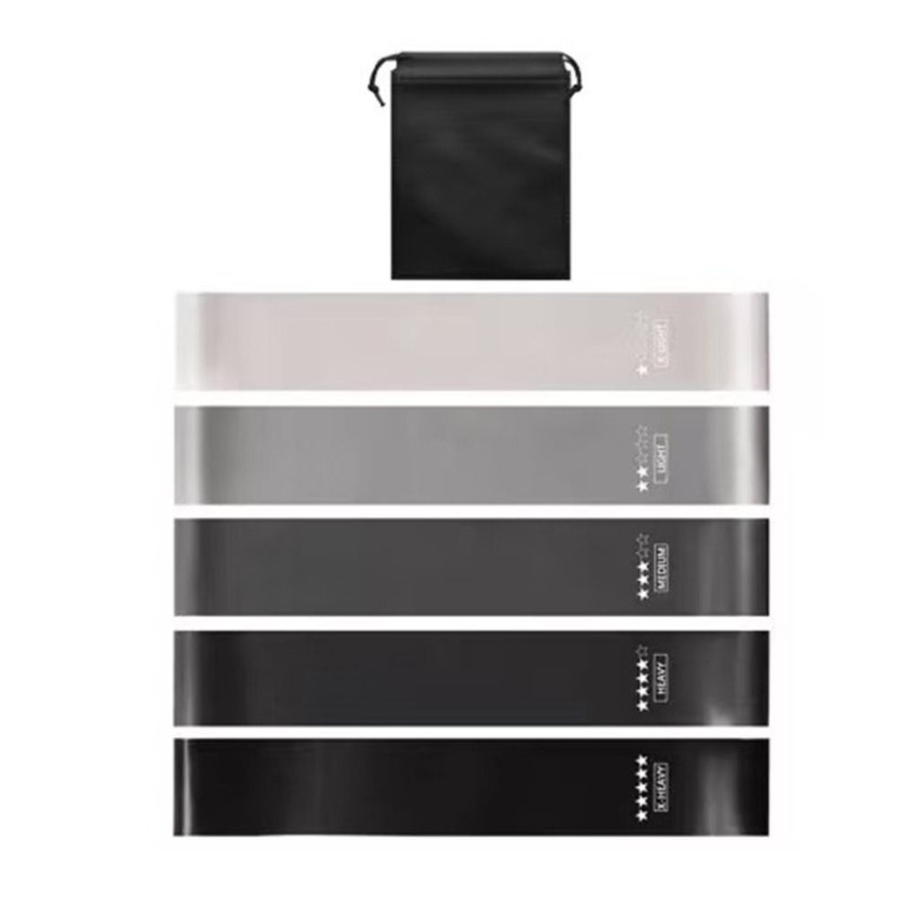 5Pcs TPE Fitness Resistance Ba - مراجعة Pilates Yoga Board وسعره