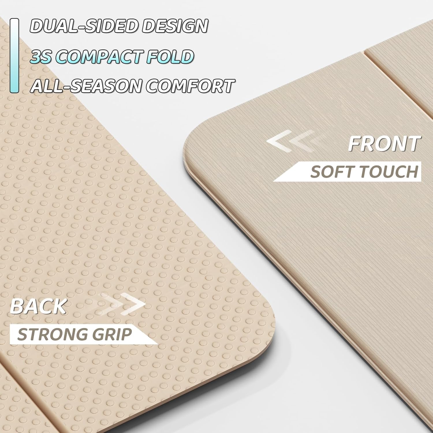 Foldable Yoga Mat 71x24x0.3''  - مراجعة Pilates Is Yoga وسعره