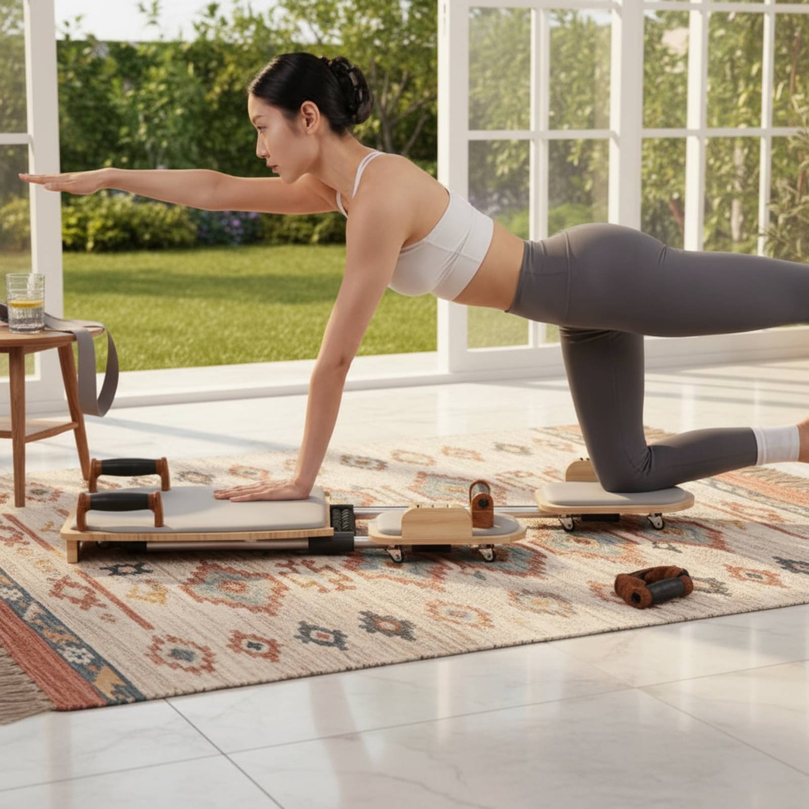 Home Pilates Reformer 6 Spring - مراجعة Pilates Reformer Spring وسعره