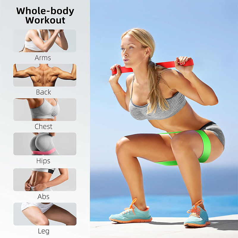 Different Resistance Bands Yog - مراجعة Pilates Yoga Board وسعره