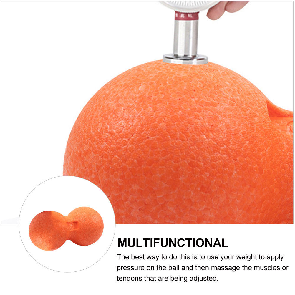 1Pcs Massage Ball Peanut Shape - مراجعة Pilates Yoga Roller وسعره