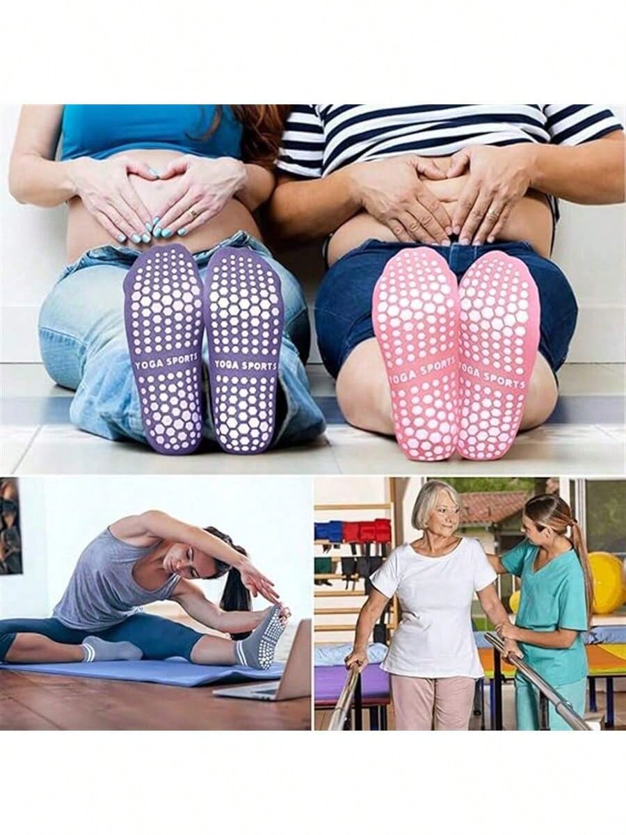 5 Pairs Women Double Stripe No - مراجعة Pilates Is Yoga وسعره
