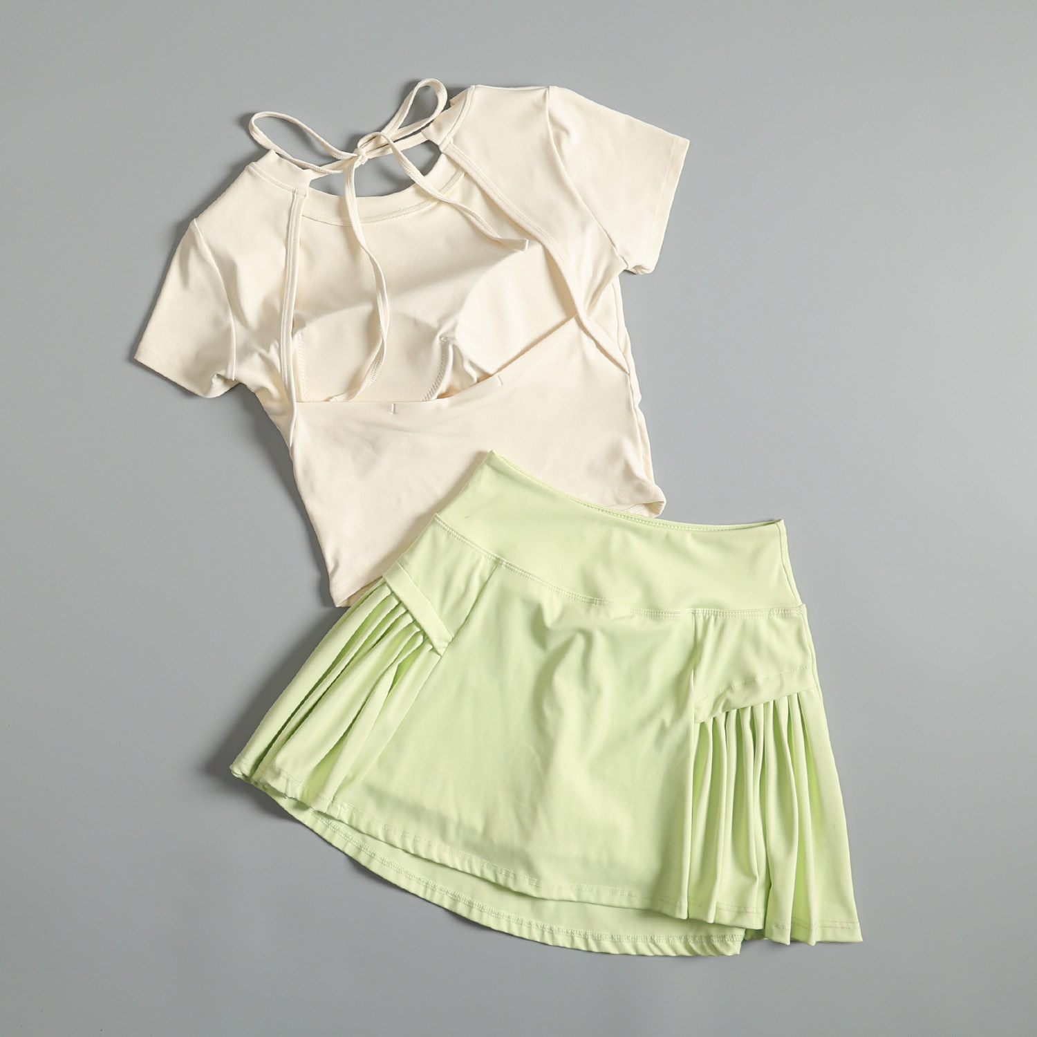 Tennis fitness suit for women  - مراجعة Pilates Yoga Morning وسعره