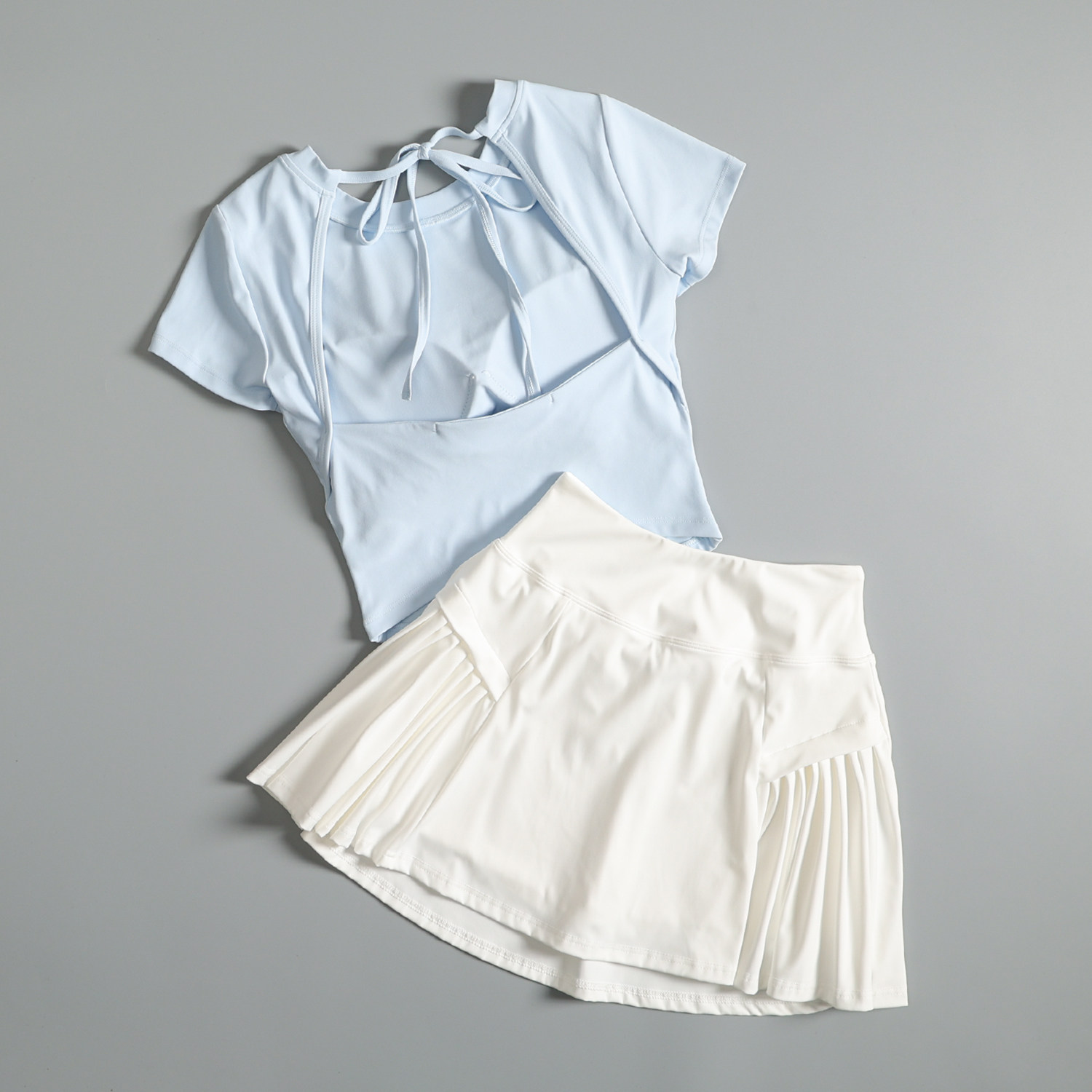Tennis fitness suit for women  - مراجعة Pilates Yoga Morning وسعره