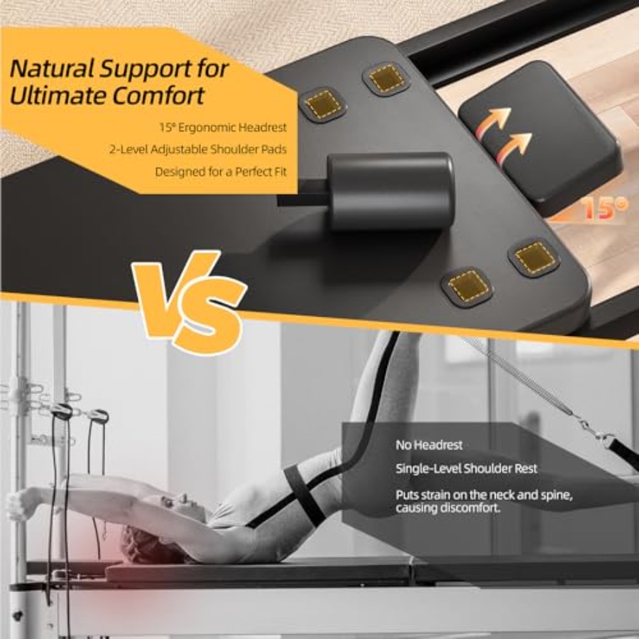 Foldable Pilates Reformer Mach - مراجعة Pilates Reformer Spring وسعره