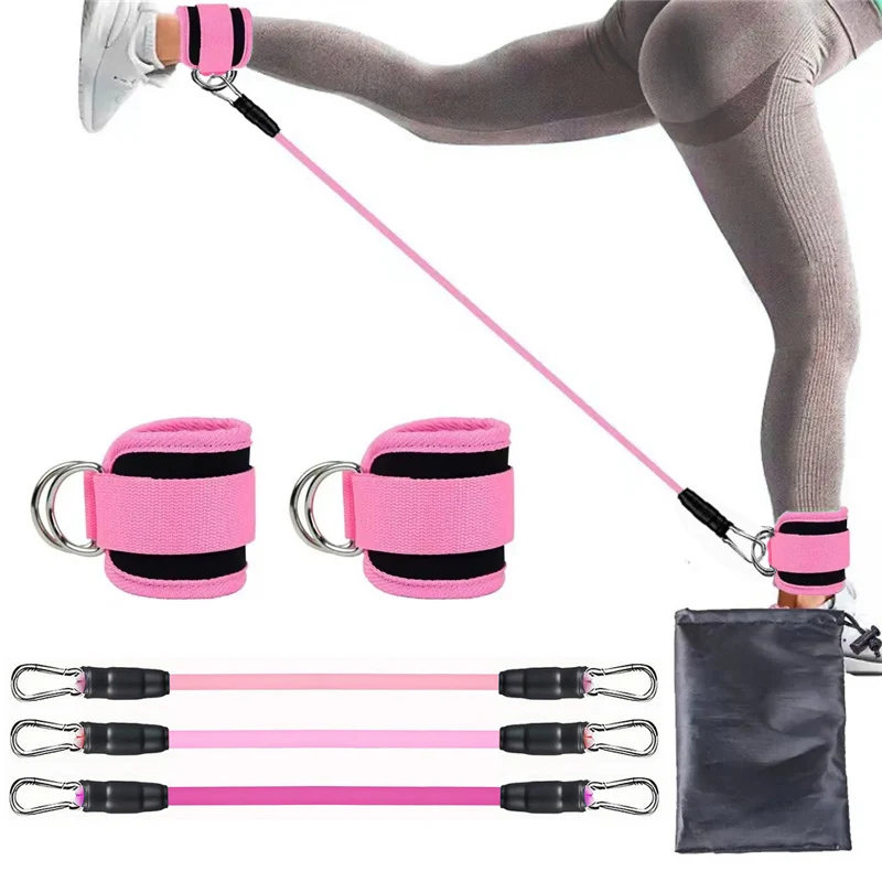 Ankle Straps Resistance Bands  - مراجعة Pilates Yoga Board وسعره