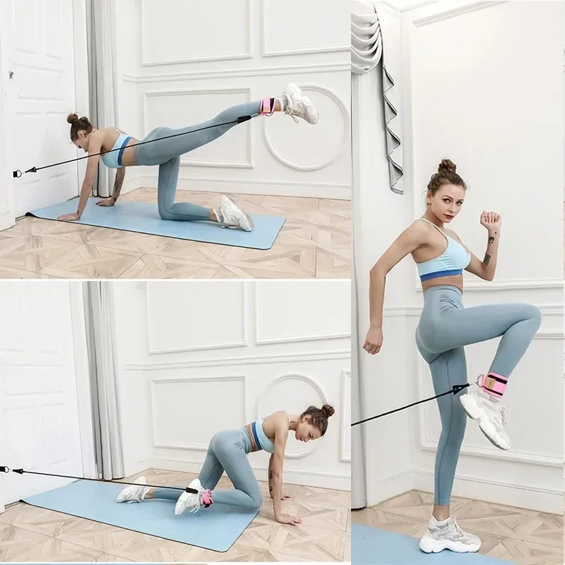 Ankle Straps Resistance Bands  - مراجعة Pilates Yoga Board وسعره