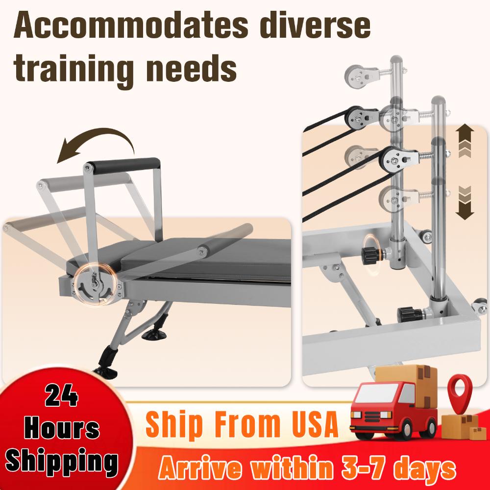 78 In Smooth Glide Carriage Re - مراجعة Pilates Reformer Spring وسعره