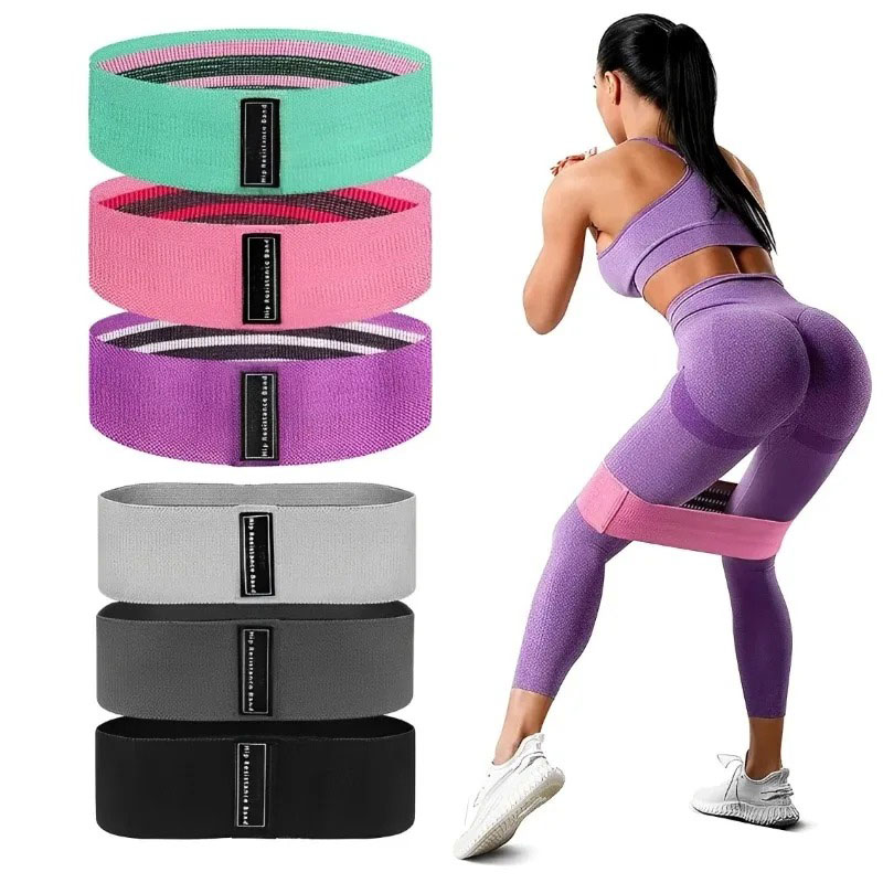 3Pcs Fabric Resistance Hip Boo - مراجعة Pilates Yoga Board وسعره