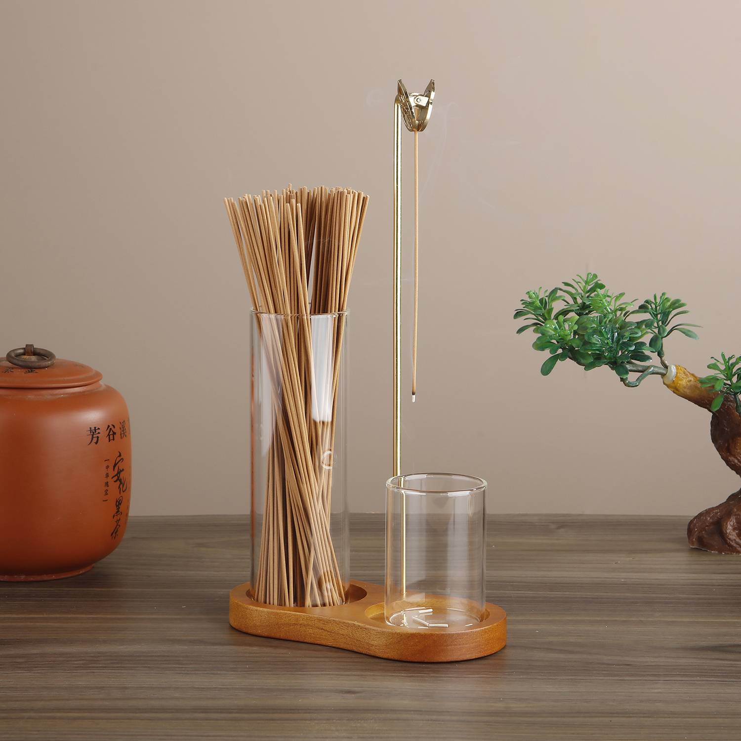 Glass Incense Holder for Stick - مراجعة Pilates Yoga Board وسعره