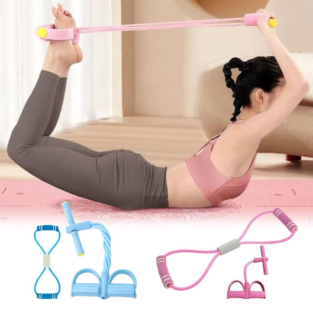 6-Tube Resistance Bands Fitnes - مراجعة Pilates Yoga Board وسعره
