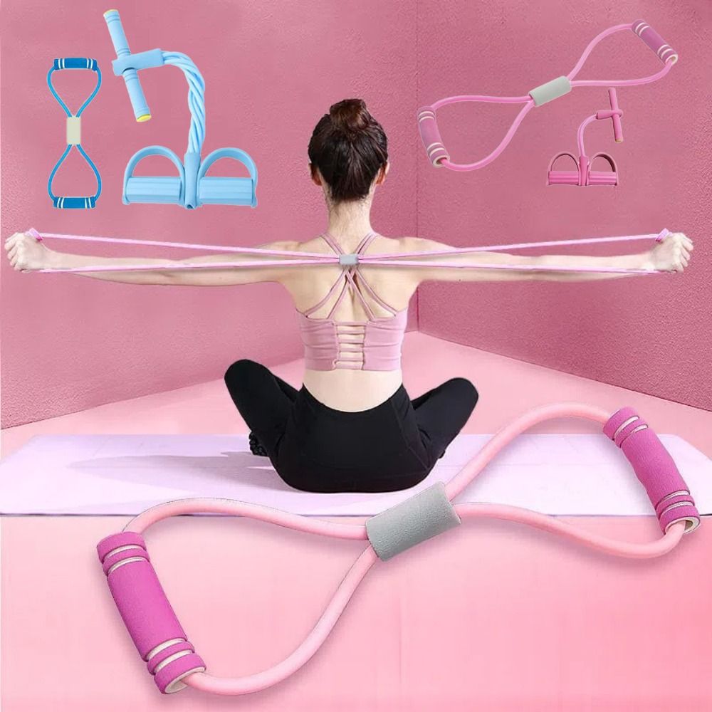 6-Tube Resistance Bands Fitnes - مراجعة Pilates Yoga Board وسعره