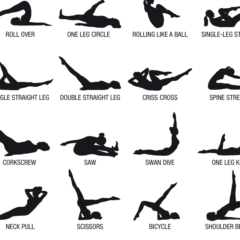 Frameless Pilates Workout Char - مراجعة Pilates Is Yoga وسعره