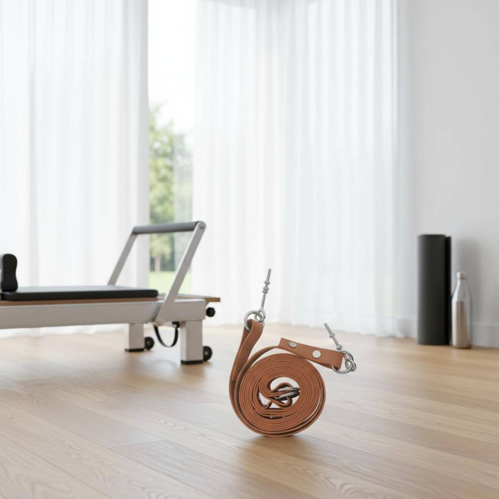 Reformer Double Loop Strap Com - مراجعة Pilates & Yoga Studio Alineacion وسعره