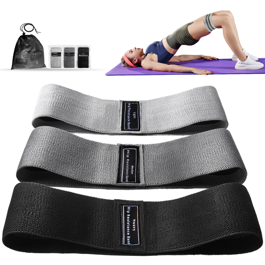 Fabric Resistance Hip Booty Ba - مراجعة Pilates Yoga Board وسعره