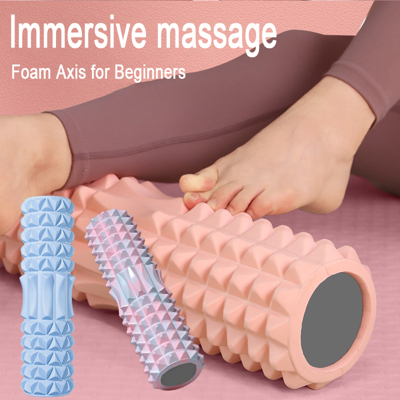 Solid foam axis yoga post Mass - مراجعة Pilates Yoga Roller وسعره