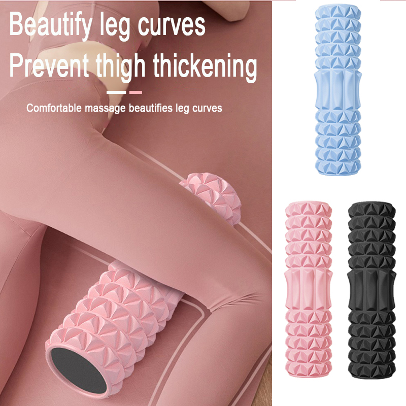Solid foam axis yoga post Mass - مراجعة Pilates Yoga Roller وسعره