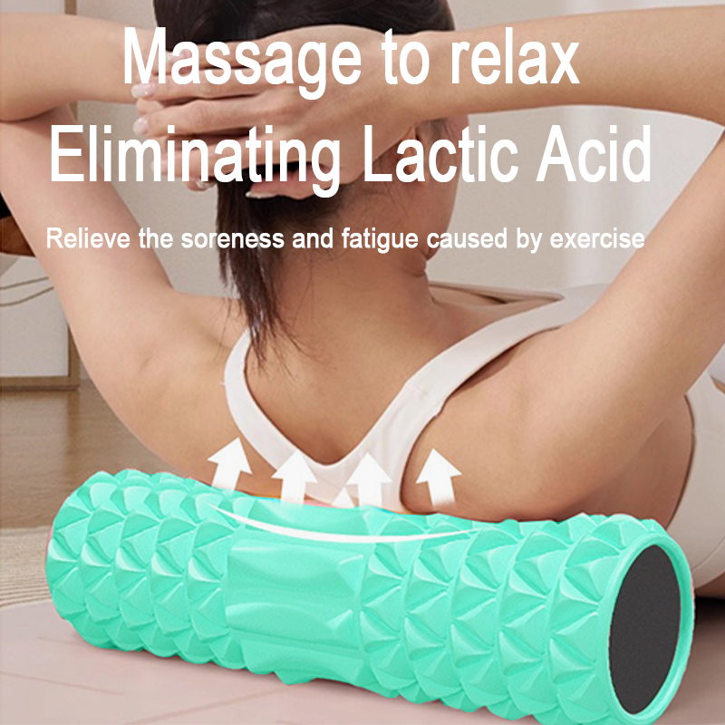 Solid foam axis yoga post Mass - مراجعة Pilates Yoga Roller وسعره