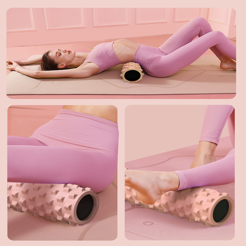 Solid foam axis yoga post Mass - مراجعة Pilates Yoga Roller وسعره