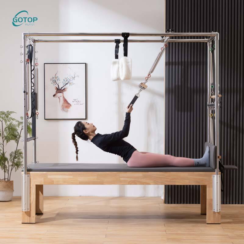 New Style Rope Gym Studio Yoga - مراجعة Pilates Reformer Spring وسعره