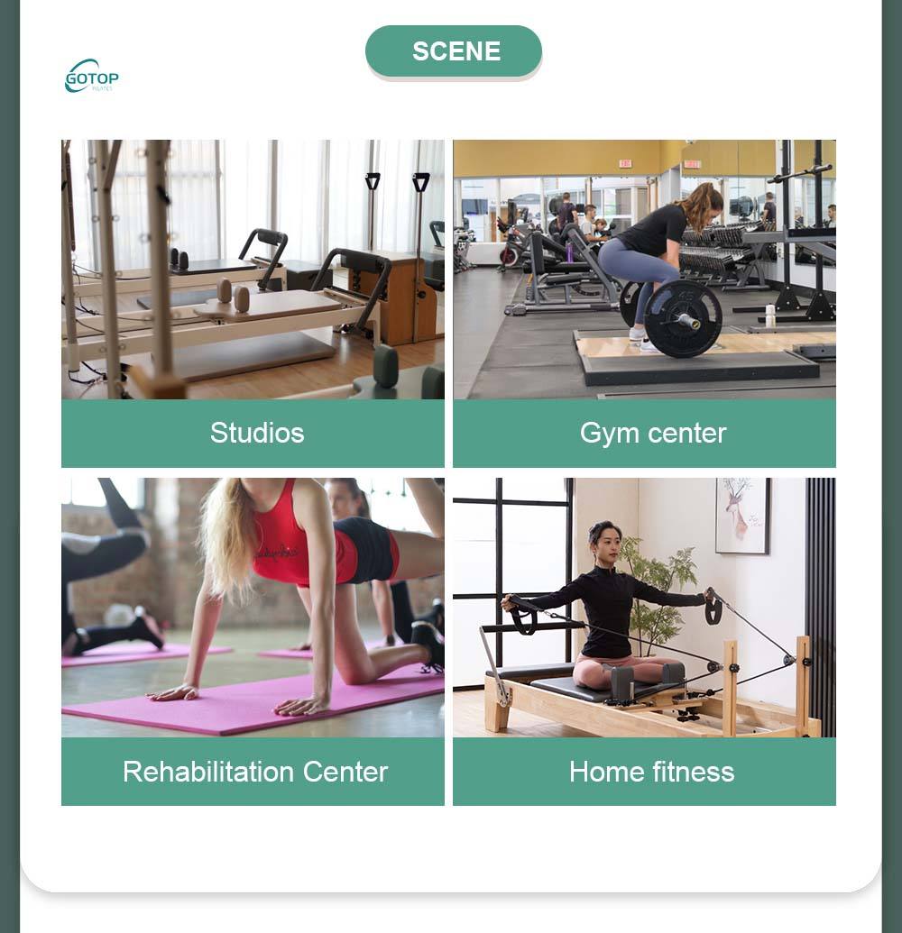 New Style Rope Gym Studio Yoga - مراجعة Pilates Reformer Spring وسعره