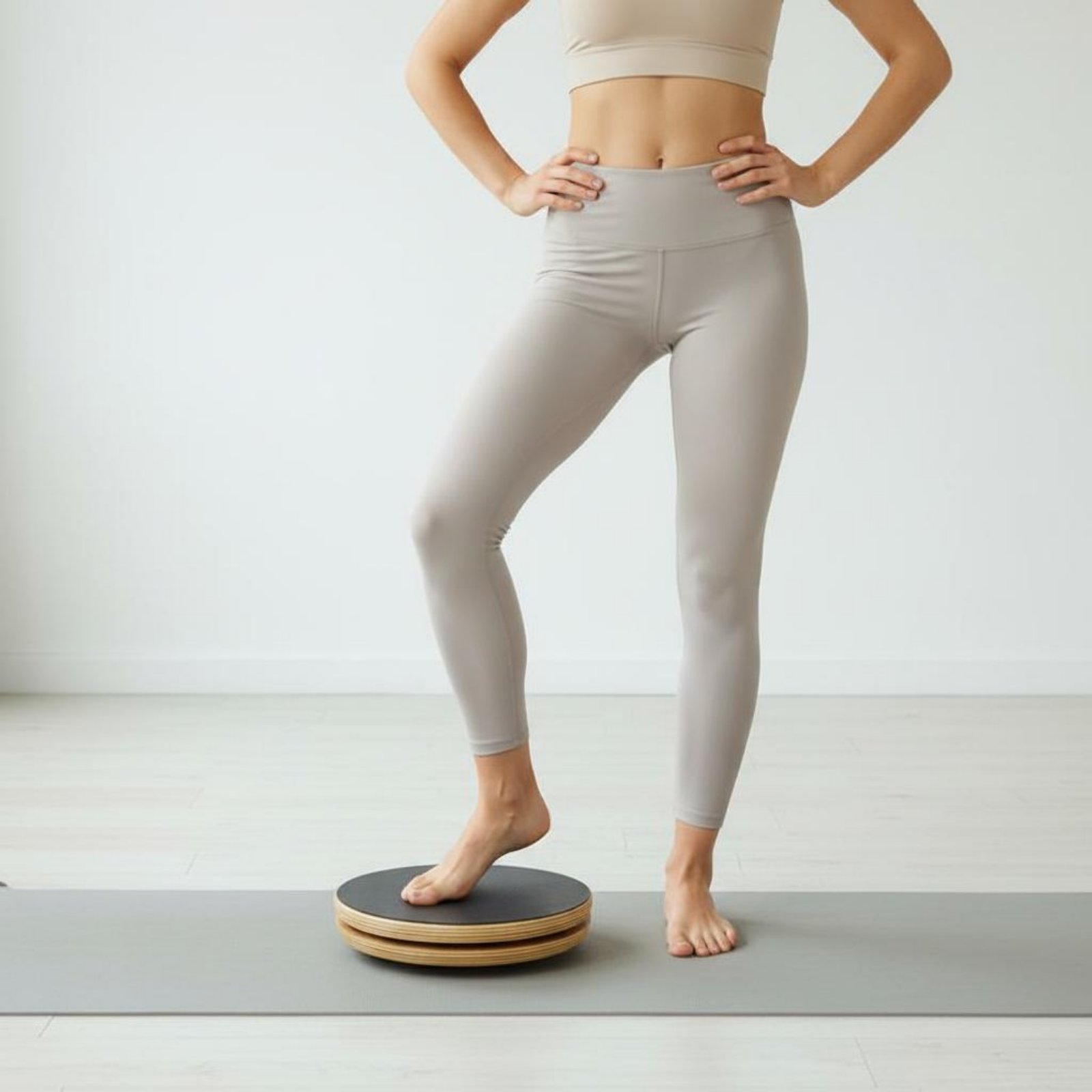 2 Pieces Wooden Pilates Disc S - مراجعة Pilates & Yoga Studio Alineacion وسعره