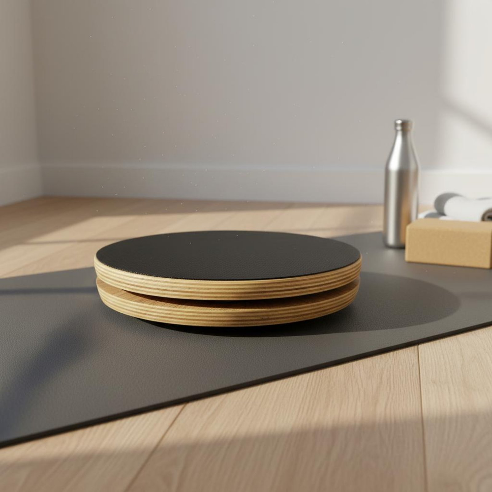 2 Pieces Wooden Pilates Disc S - مراجعة Pilates & Yoga Studio Alineacion وسعره