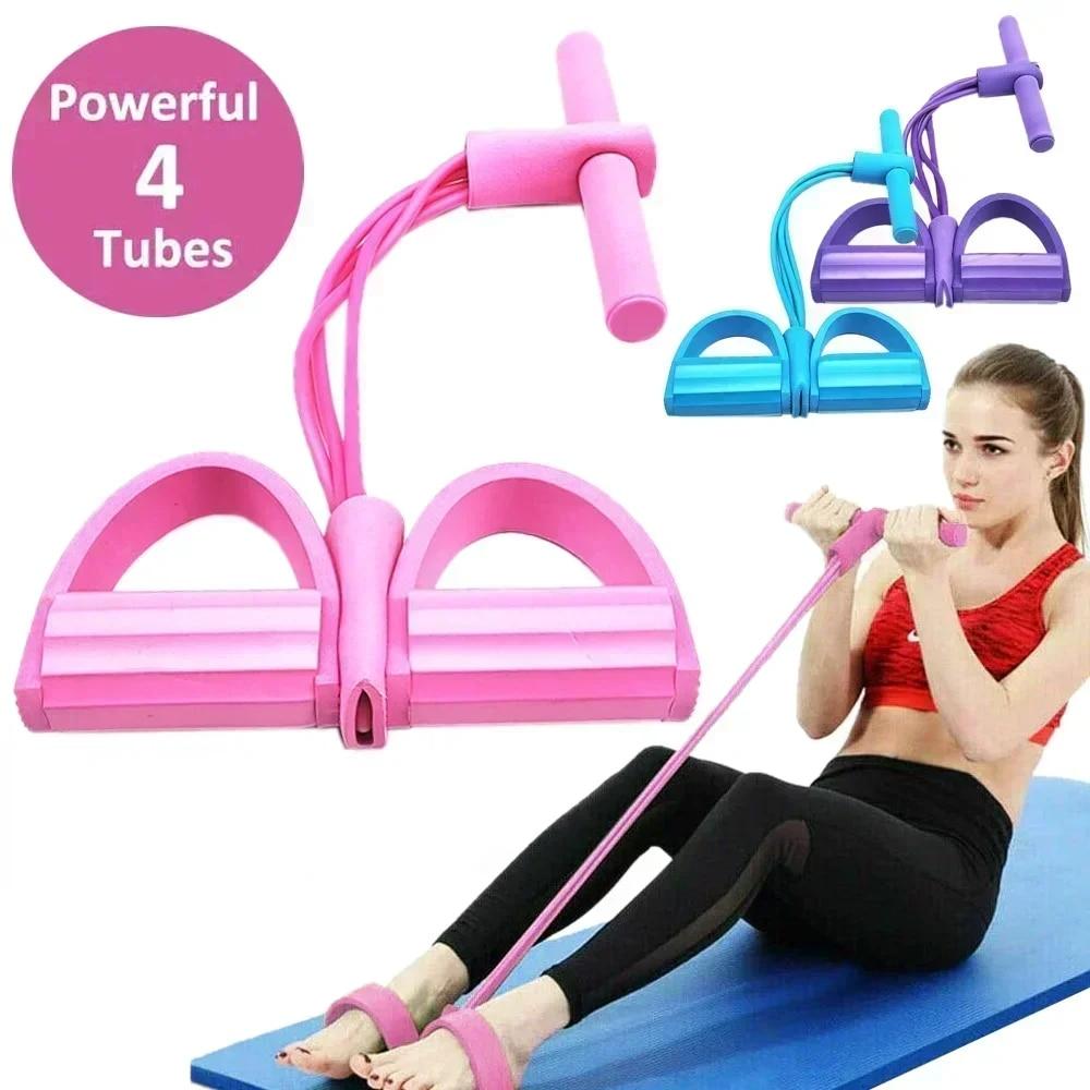 4/6 Level Resistance Band Elas - مراجعة Pilates Yoga Board وسعره